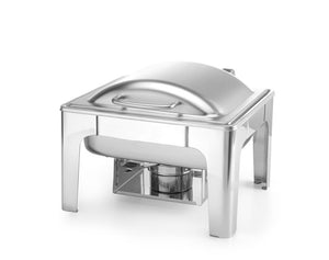 Chafing dish GN 1/2 satin finish, HENDI, Profi Line, 4L, 365x370x(H)280mm