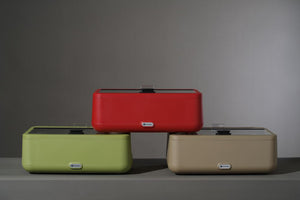 Chafing dish UNIQ, HENDI, designed by Robert Bronwasser, GN 1/1, Rood, 230V/700W, 607x402x(H)245mm