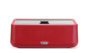 Chafing dish UNIQ, HENDI, designed by Robert Bronwasser, GN 1/1, Rood, 230V/700W, 607x402x(H)245mm