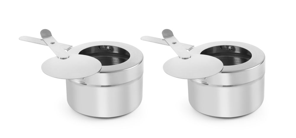 Houder voor chafing dish brandstofblikje – 2 stuks., HENDI, 2 st., ⌀90x(H)60mm