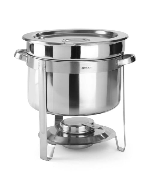 Soep chafing dish, HENDI, Kitchen Line, 8L, ⌀370x(H)325mm