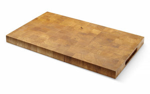 Eikenhouten serveerplank, eindnerf, HENDI, 530x325x(H)35mm, Rechthoekig