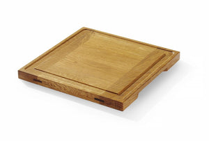 Eiken serveerplank, HENDI, 270x270x(H)20mm, Rechthoekig