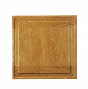 Eiken serveerplank, HENDI, 270x270x(H)20mm, Rechthoekig