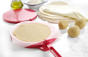 Tortilla pers, HENDI, Rood, 250x200x(H)95mm