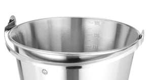 Emmer met versterkte voet Profi Line, HENDI, Profi Line, 15L, ⌀305x(H)330mm