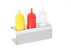 Saus standaard, HENDI, 3 gaten ø 50 mm, 209x80x(H)78mm