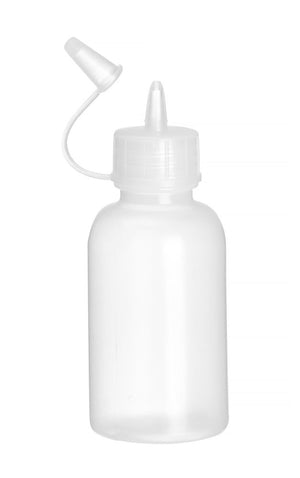 Mini saus dispenser - set van 4 stuks., HENDI, 0,05L, Transparant, ⌀35x(H)100mm