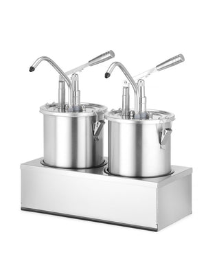 Sauspomp roestvast staal set 2 stuks, HENDI, 9L, 500x235x(H)360mm
