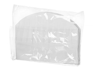 Koksmuts - 10 stuks, HENDI, Wit, 10 st., ⌀300x(H)230mm