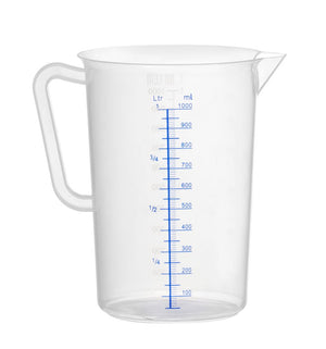 Maatbeker polypropyleen, HENDI, Kitchen Line, 1L, ⌀110x(H)170mm