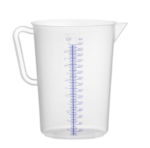 Maatbeker polypropyleen, HENDI, Kitchen Line, 3L, ⌀160x(H)240mm