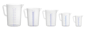Maatbeker polypropyleen, HENDI, Kitchen Line, 5L, ⌀190x(H)270mm