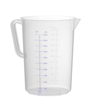 Maatbeker polypropyleen, HENDI, Kitchen Line, 5L, ⌀190x(H)270mm