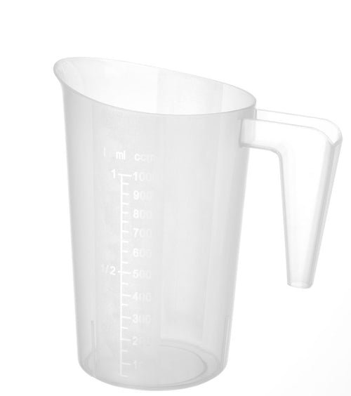 Maatbeker stapelbaar, HENDI, Budget Line, 1L, ⌀124x(H)170mm