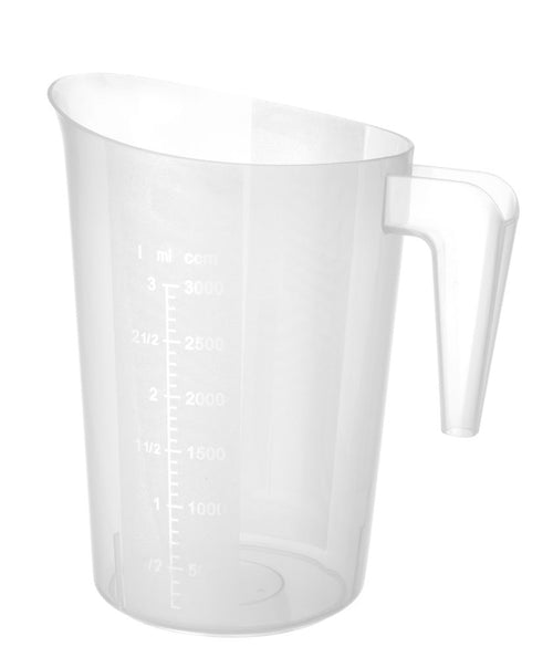 Maatbeker stapelbaar, HENDI, Budget Line, 3L, ⌀181x(H)233mm