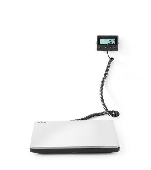 Digitale weegschaal tot 200 kg, HENDI, 298x248x(H)37mm