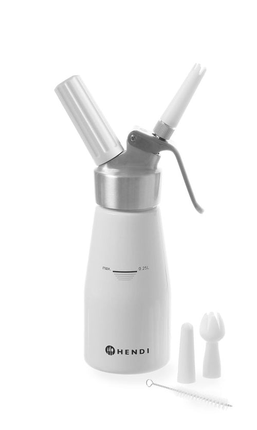 Slagroomapparaat, HENDI, Kitchen Line, 0,25L, ⌀80x(H)200mm