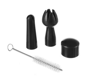 Slagroomapparaat zwart, HENDI, Kitchen Line, 0,5L, Zwart, ⌀80x(H)260mm