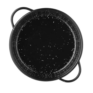 Braadpan, geëmailleerd, HENDI, Zwart, ⌀160x(H)45mm, Rond