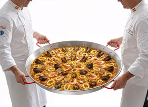 Paellapan, HENDI, Geschikt voor 'Fiësta' gas grill 146804 & 146842 , ⌀800x(H)75mm