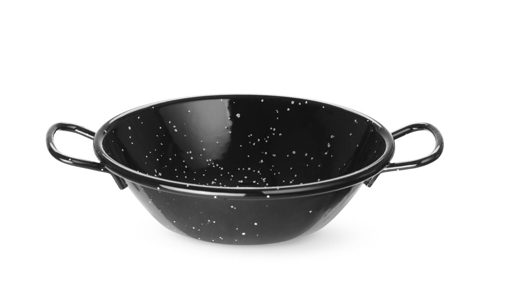 Geëmailleerde paëllaschalen, HENDI, 0,2L, ⌀145x(H)40mm