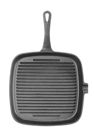 Gietijzeren grillpan, HENDI, 230x230x(H)25mm