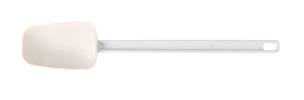 Schraper, lepelvormig, HENDI, Kitchen Line, Wit, 408x75mm