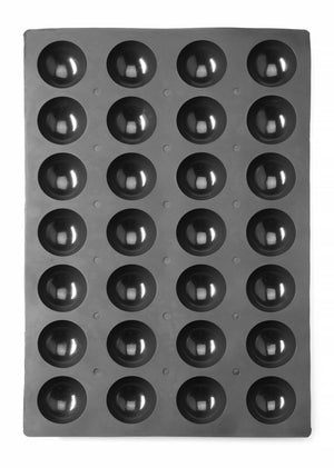 Siliconen bakvorm SEMI-SPHERE, HENDI, 600x395x(H)35mm