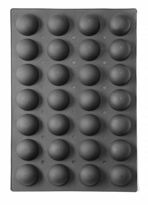 Siliconen bakvorm SEMI-SPHERE, HENDI, 600x395x(H)35mm