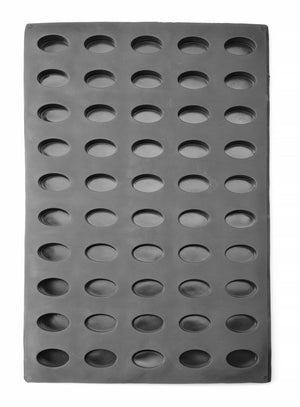 Siliconen bakvorm OVAL, HENDI, 570x375x(H)20mm