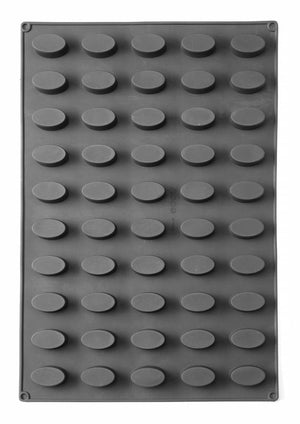 Siliconen bakvorm OVAL, HENDI, 570x375x(H)20mm