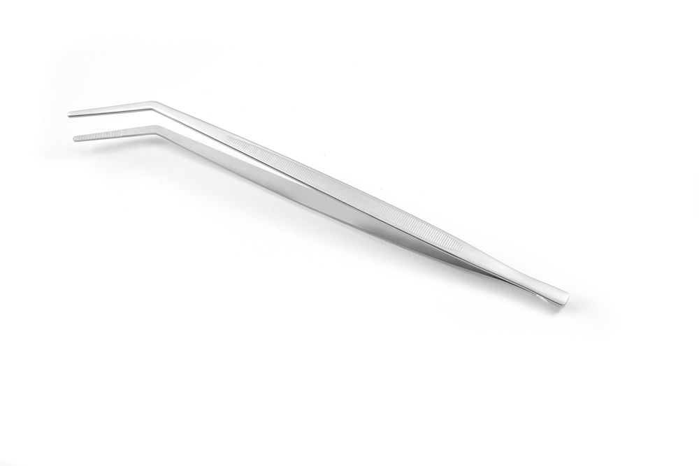 Pincet, gebogen, HENDI, (L)305mm
