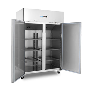 Vrieskast - 800 L - 6 Verstelbare Roosters - op Wielen - incl. Roosters