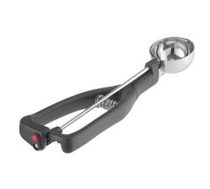 Portioneerlepel voor linkshandigen, Stöckel, 1/36, Zwart, ⌀46mm