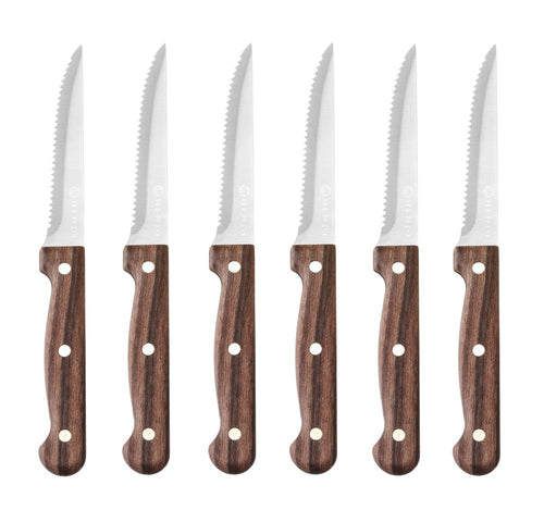 Steakmes, HENDI, Profi Line, Bruin, 6 st., (L)210mm