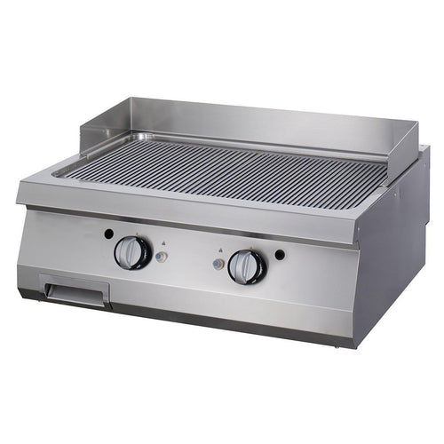 Premium Grillplaat - Gegroefd - Dubbel - 90 cm Diep - Gas