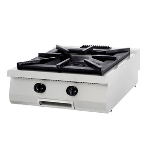 Premium Kookplaat - 1 Pit - Dubbel - 90 cm Diep - Gas