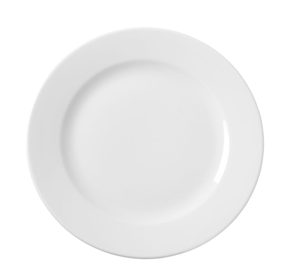 Bord plat, HENDI, Wit, ⌀160mm