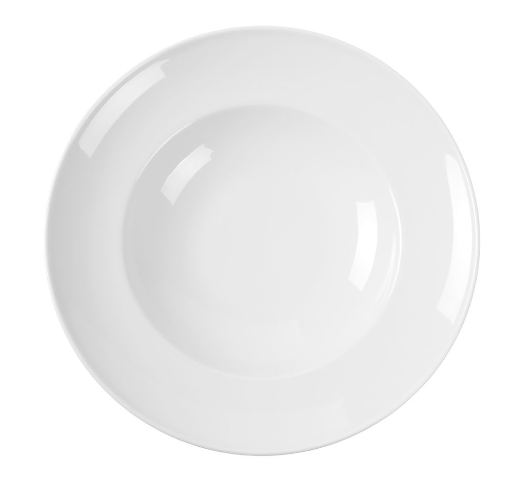 Pastabord, HENDI, Wit, ⌀260mm