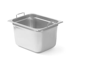 GN container met intrekbare handgrepen, HENDI, GN 1/2, 12,5L, (H)200mm