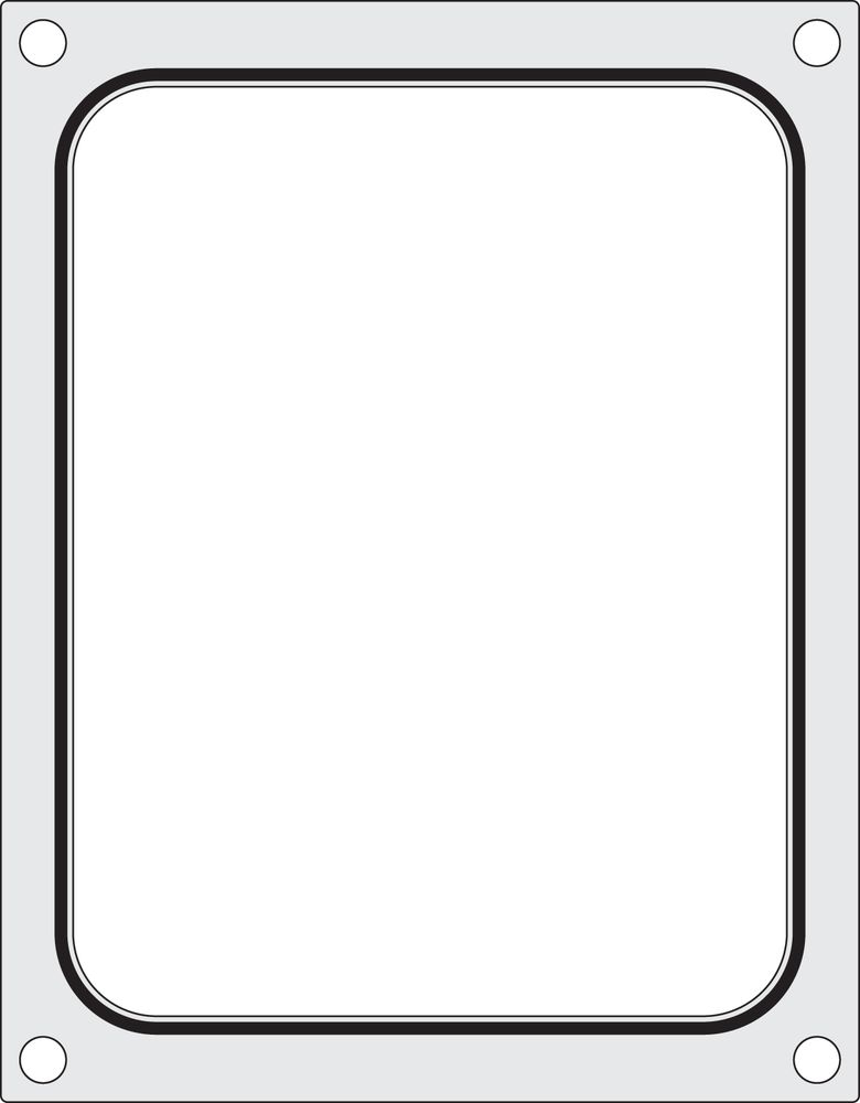 Traysealer matrix, HENDI, container 227x178 mm