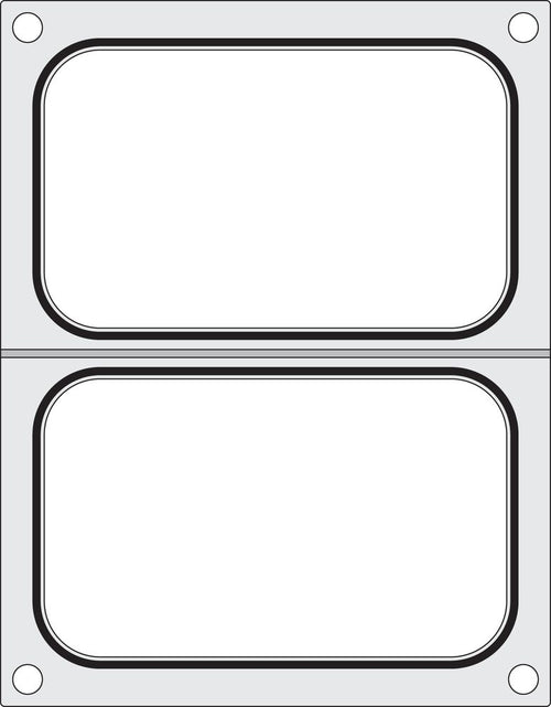 Traysealer matrix, HENDI, 2x container 178x113 mm