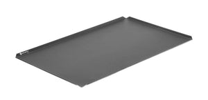Tray, anti-aanbak, 4 randen, HENDI, GN 1/1, Zwart, 530x325x(H)10mm, Rechthoekig