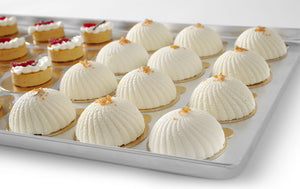 Displaytray voor zoetwaren, HENDI, Zilver, 400x300x(H)20mm