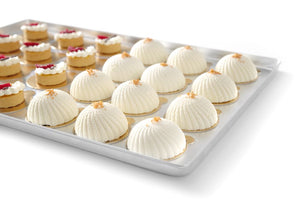 Displaytray voor zoetwaren, HENDI, Zilver, 400x300x(H)20mm