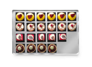 Displaytray voor zoetwaren, HENDI, Zilver, 600x400x(H)20mm