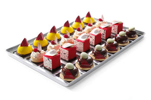 Displaytray voor zoetwaren, HENDI, Zilver, 600x400x(H)20mm
