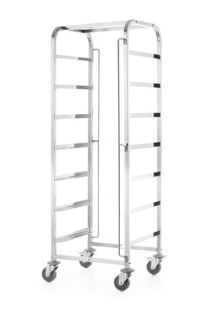 Afwaskorven trolley - 7x 500x500 mm, HENDI, 615x560x(H)1710mm