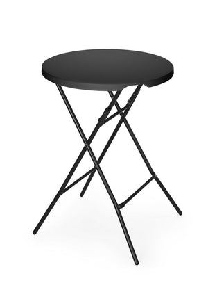 Statafel, AmerBox, Zwart, ⌀800x(H)1100mm, Rond